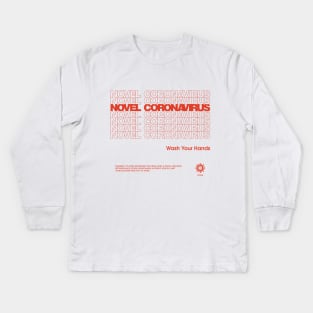 Novel Coronavirus Kids Long Sleeve T-Shirt